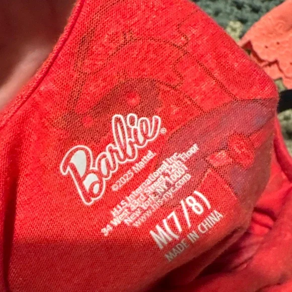 Barbie Cowgirl Graphic Tank Dress Girls M (7/8) - Picture 3 of 4